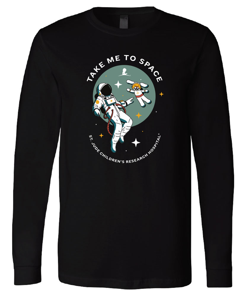 Take Me To Space Unisex Long Sleeve T-Shirt